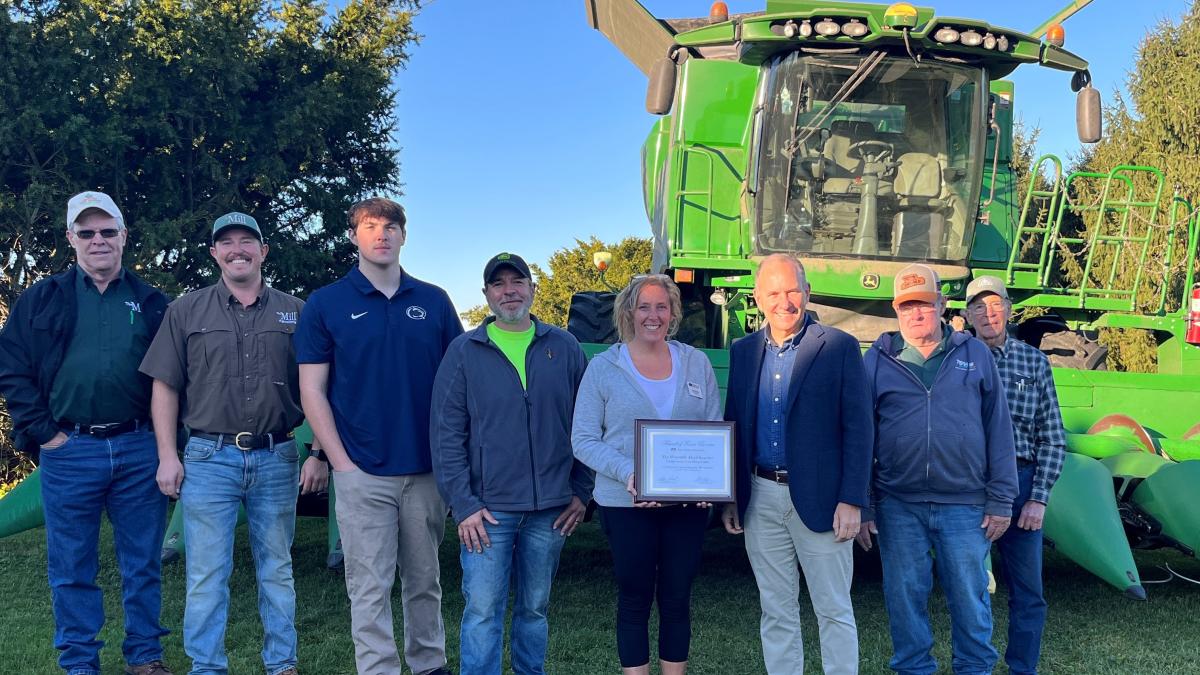 Rep. Smucker with members of the York County Farm Bureau. 