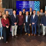 Rep. Smucker with roundtable participants. 