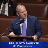 Rep. Smucker speaks on the House floor. 