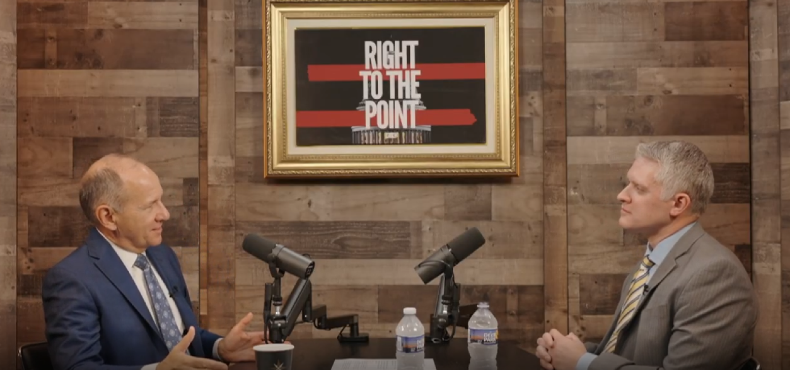 Rep. Smucker hosts RSC Right to the Point podcast.