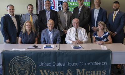 Rep. Snucker and testifiers at a recent roundtable.