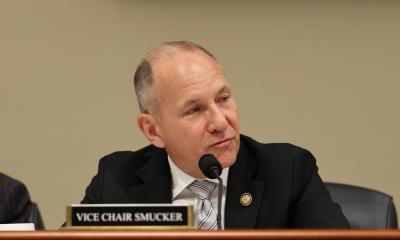 Rep. Lloyd Smucker speaks at a committee hearing.