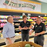 Rep. Smucker visits Saubel's Market.