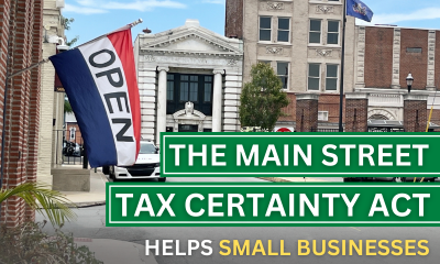 Rep. Smucker's Main Street Tax Certainty